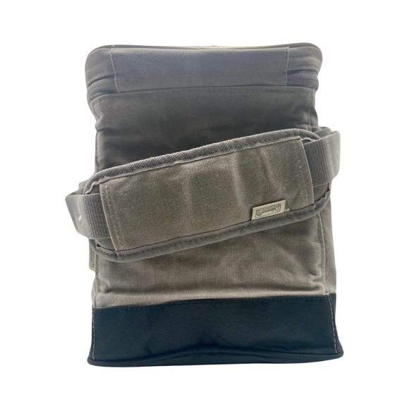 Coleman Backroads 12 Can Insulated Soft Sided Cooler Tote Bag, Gray - Picture 4 of 10